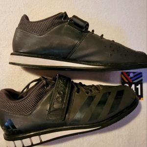 Adidas Powerlift 3.1 Power Lifting Shoes  Black/Black BA8019 Gym Mens US Size 13
